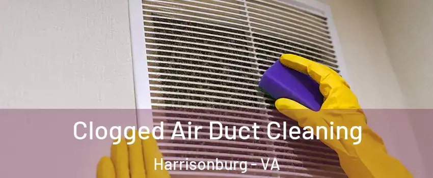  Clogged Air Duct Cleaning Harrisonburg - VA