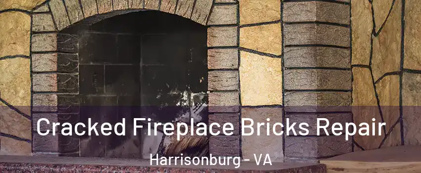  Cracked Fireplace Bricks Repair Harrisonburg - VA