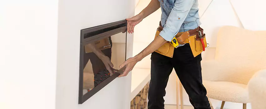 Metal Fireplace Installation in Harrisonburg, Virginia