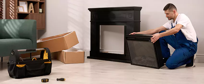 Old Rusted Metal Fireplace Repair And Replacement in Harrisonburg, VA